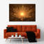 Lotus brillant sur toile-1008896642