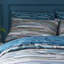 Motion Blue 200 TC Duvet Cover Set-41320305