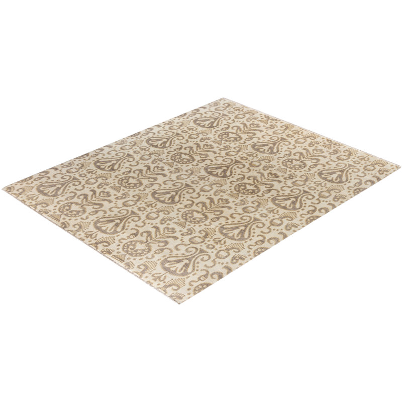 Brazier One-of-a-Kind 8' 3" X 10' 2" Wool Area Rug Beige