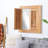 Ducote Solid Wood Rectangle Wall Mirror