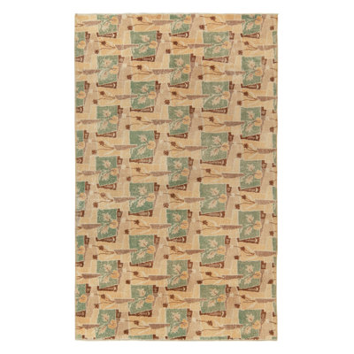 One-of-a-Kind 5'3" x 8'10" Hand Knotted Area Rug