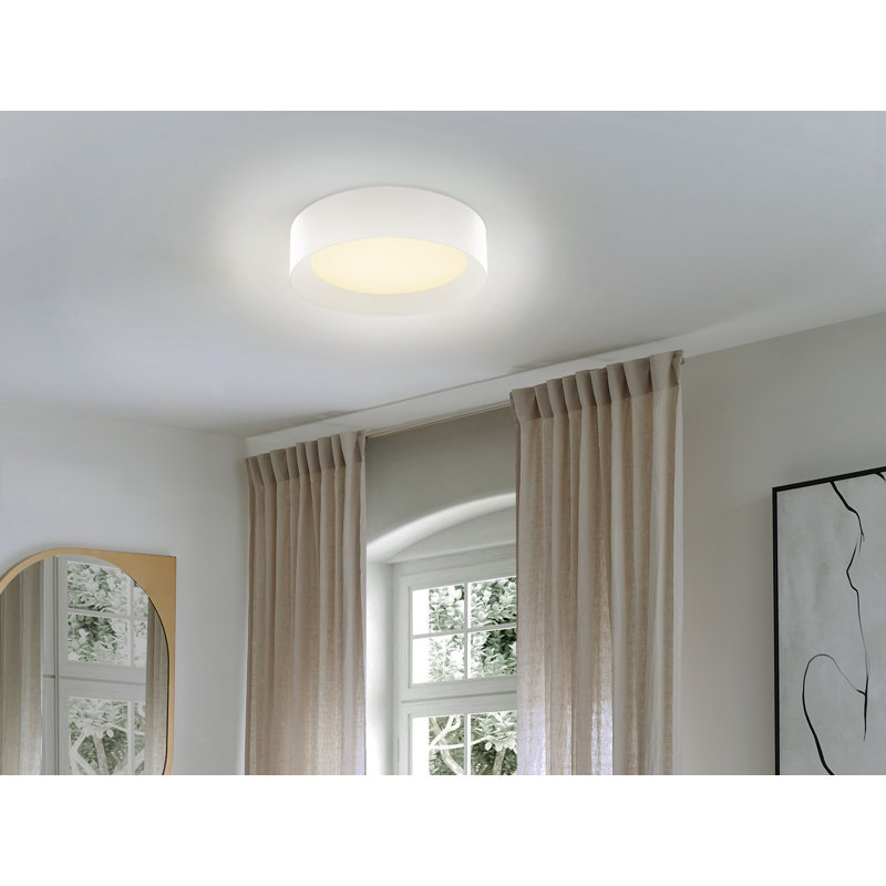 Canyonlands LED Flush Mount, 10cm H x 45cm W x 45cm D, White