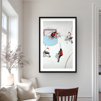 Jeu de hockey riche en événements