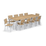 Travira Outdoor 11 - Piece Dining Set