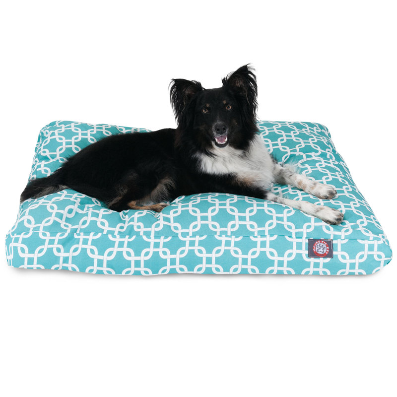 Coussin Links Orthopedic, Bleu sarcelle, Moyen (l 29 po x P 36 po x H 5 po) ;