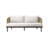 Ensemble de conversation d'extérieur pour 4 personnes avec coussins Modway Meadow-93811820