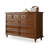 Light-walnut Solid + Manufactured Wood Accent Cabinet-1844597506