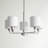Canfield Five Light Chandelier from Generation Lighting -1218598582-1218598583