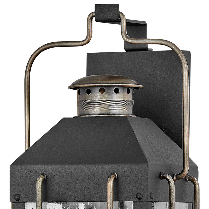 Fitzgerald Two-Light Outdoor Heritage Wall Lantern