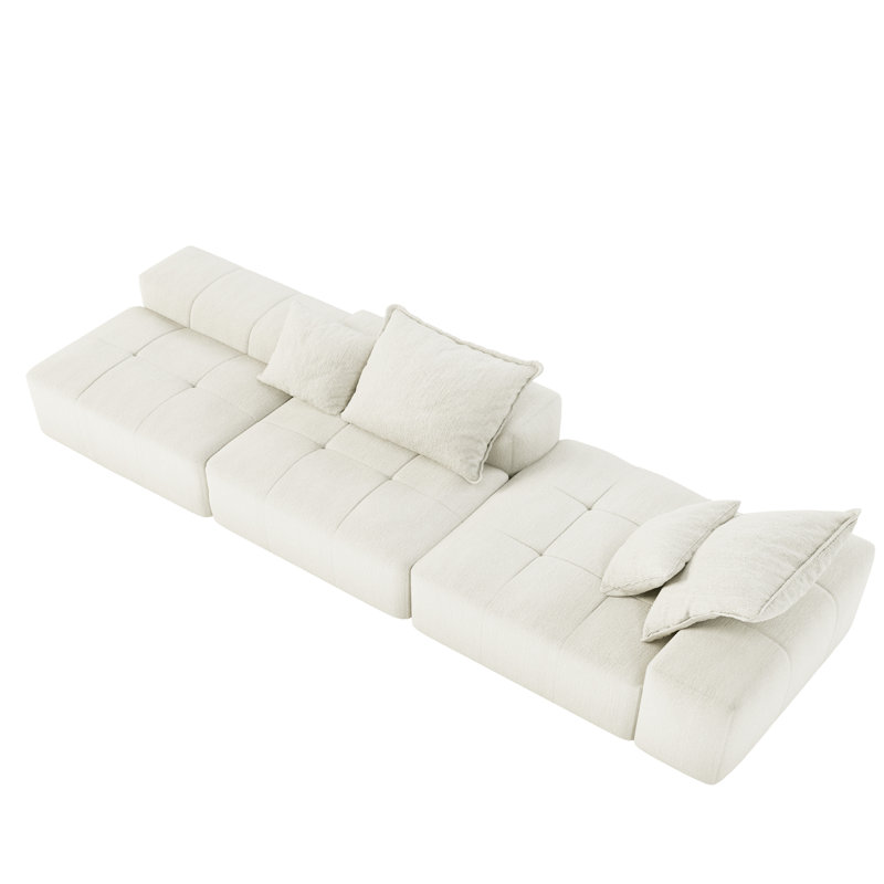 Canapé modulaire surdimensionné Modern, Beige