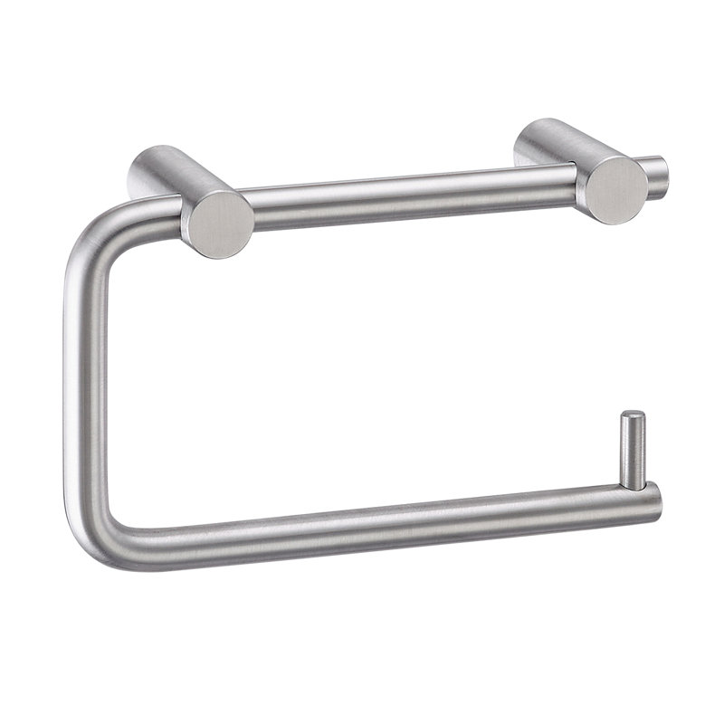 Tempo Wall Mounted Toilet Paper Holder, Satin
