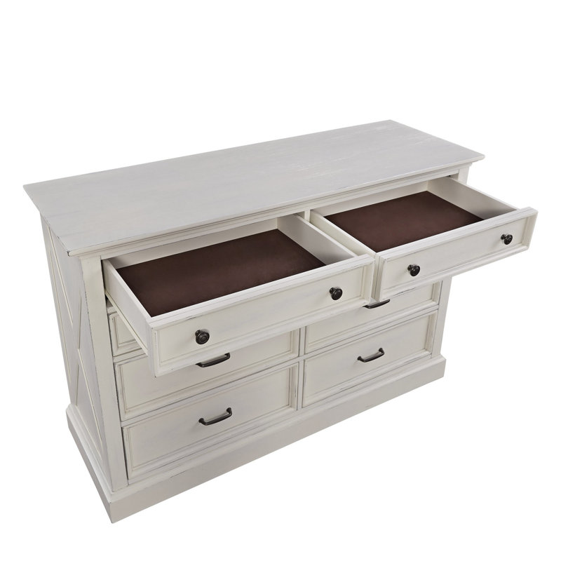 Commode double 8 tiroirs Lana