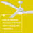 Sculpt 60'' Ceiling Fan with LED Lights-118745468-118745467