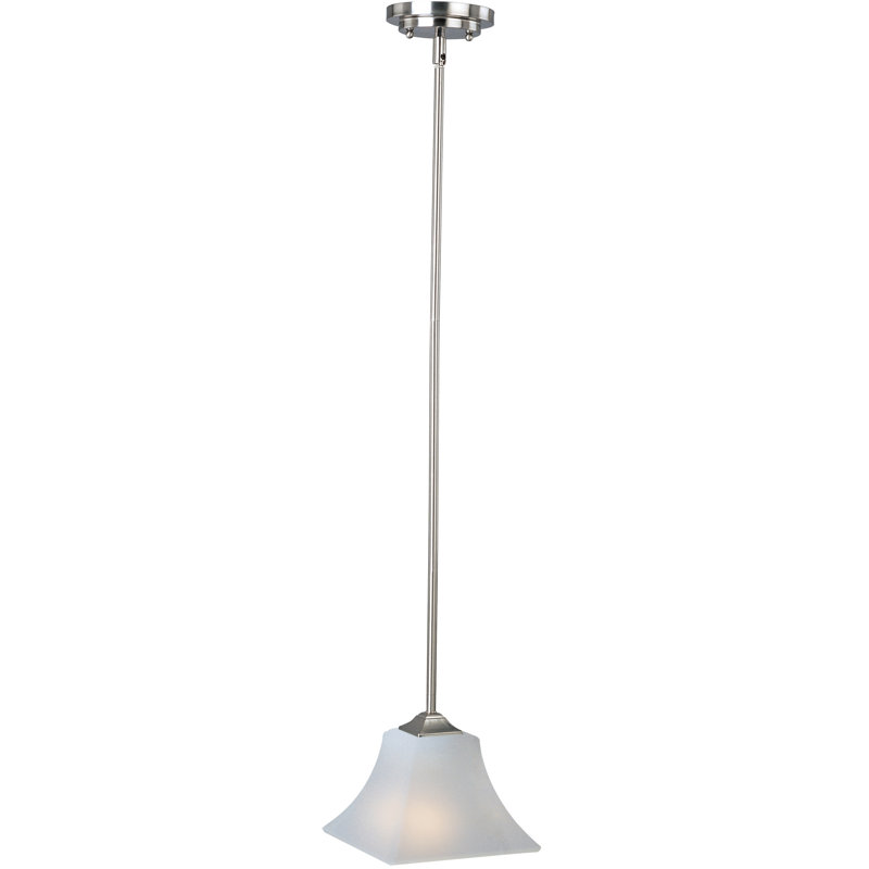 Weedman 1 - Light Single Pendant, Satin Nickel