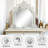 Accent Mirror in Antique White