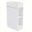 Meuble-lavabo moderne avec tablette à deux niveaux-104981891