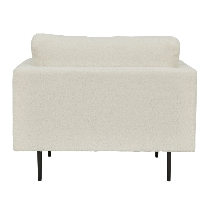 Caden Upholstered Armchair, White
