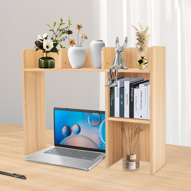 Lalaine 28.9" x 37.2" Wood Standard Bookcase