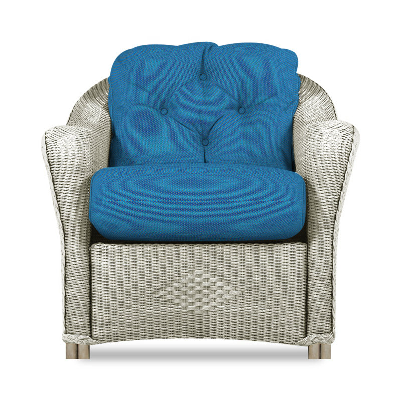 Reflections Outdoor Lounge Chair, Canvas Natural Sunbrella® Canvas, Linen