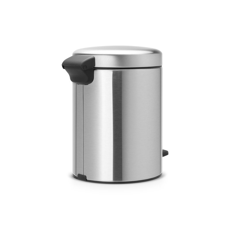 Brabantia NewIcon 5L Soft Closing Pedal Bin, Matt Steel