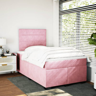 Upholstered Bed with Mattress