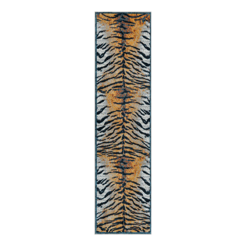 Animal Print Indoor Rug, Runner 2' x 8'