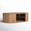 Table basse en bois massif avec rangement Element