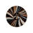 Abstract Spiral Lines Patterned Round Woven Base Modern Decorative Carpet-1539415313