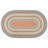 Earth Rugs Oval Accent Rug Multi Color Handwoven Braided Jute Rustic Farmhouse Style-1061472322