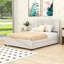 Lit plateforme double avec lit gigogne et tiroirs-1358482784