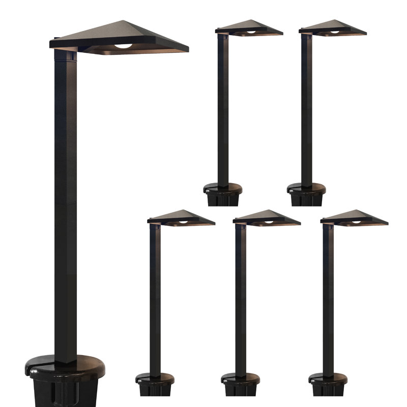 Steel Low Voltage Integrated LED Metal Pathway Light Pack