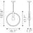 Irenza Ceiling Lamp Brass