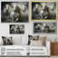 «White Beige Horse Equine Harmony», reproduction d'art sur toile encadrée-904373334-907512075