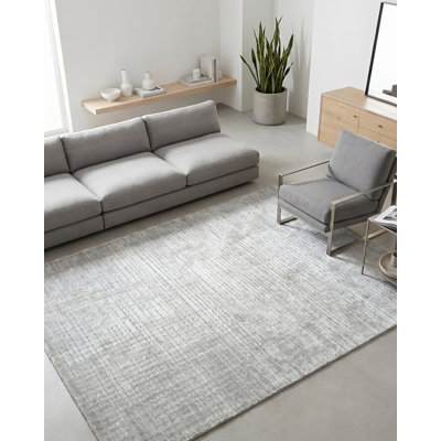 Cabrini Hand Woven Striped Area Rug