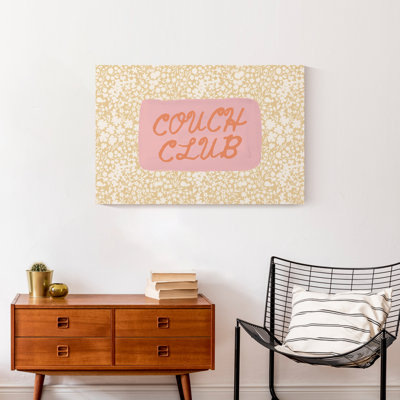 Art mural sur toile 30 x 20 Couch Club