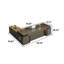 Bureau de direction en L 78,84 po-695057776