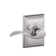 Accent Lever with Addison Trim Non-Turning Lock