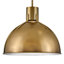 Luminaire suspendu en dôme à 1 lumière Clendon-74008654-74008651-74008649