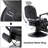 Heavy Duty Hydraulic Barber Salon Reclining Chair-1381559563