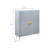 High Gloss Finish Accent Cabinet