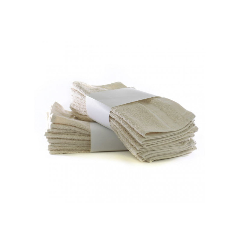 Essuie-mains 100% coton, Beige