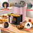 Homewell Air Fryer 12-in-1 with 6-Quart Capacity, Viewing Window, Air Fry, Roast, Reheat, Dehydrate, Bake, Steam, And More, 400°F Max Temperature-124237228