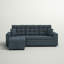 Canapé-lit et chaise longue Areliz de 88 po faisant face à la droite-691521780