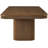 Gascon 112" - 160" Solid Wood And Oak Veneer Dining Table-334255954