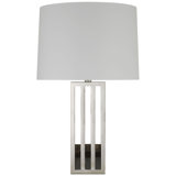 Ralph Lauren Penrose 29" Table Lamp in Polished Nickel with White Paper Shade