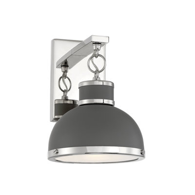 Krum Steel Armed Sconce