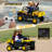 DEARAUTO 24V Licensed Caterpillar Ride On 2 Seater Dump Truck, 4x100w Powerful Motor, Up To 5mph, Remote Control For Parents, Dump Bed And Shovel, Children's Electric Engineering Vehicle for Kids 3-6, Yellow