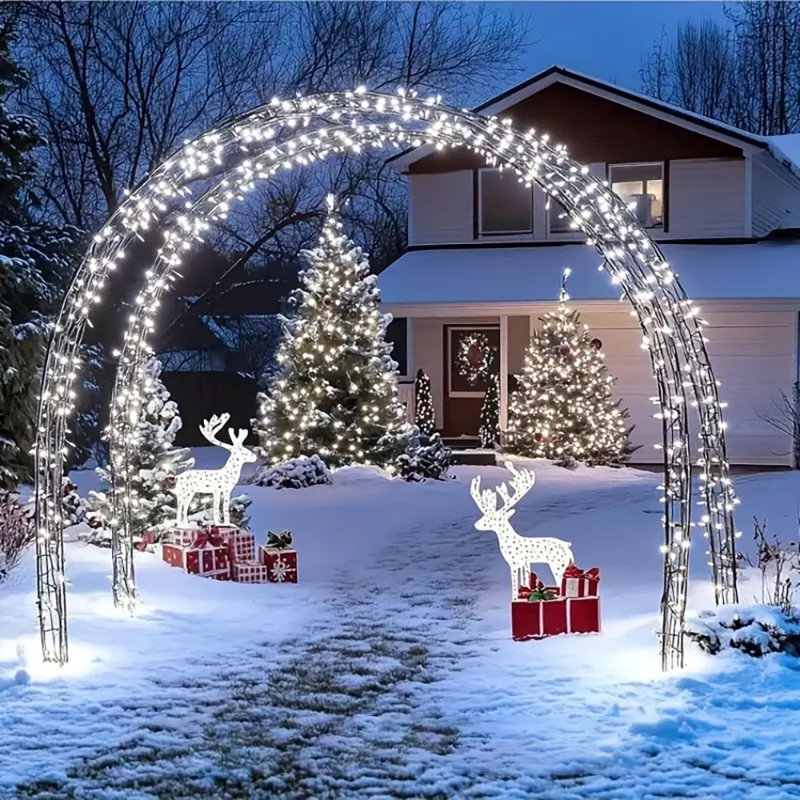 LED Solar Powered Cord String Light, 300 Lamps - 30 Metre Long