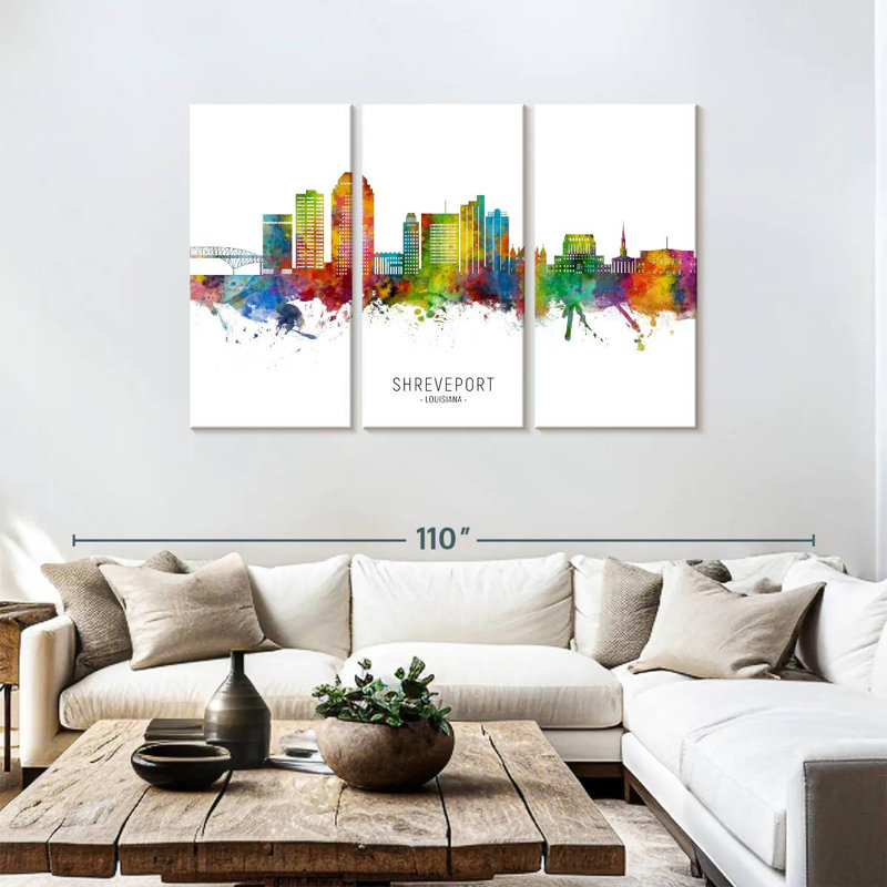 Nicci Shreveport, Louisiane, horizon I, H 48 po x l 74 po