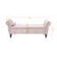 Banc de rangement en velours Larain-1869841133